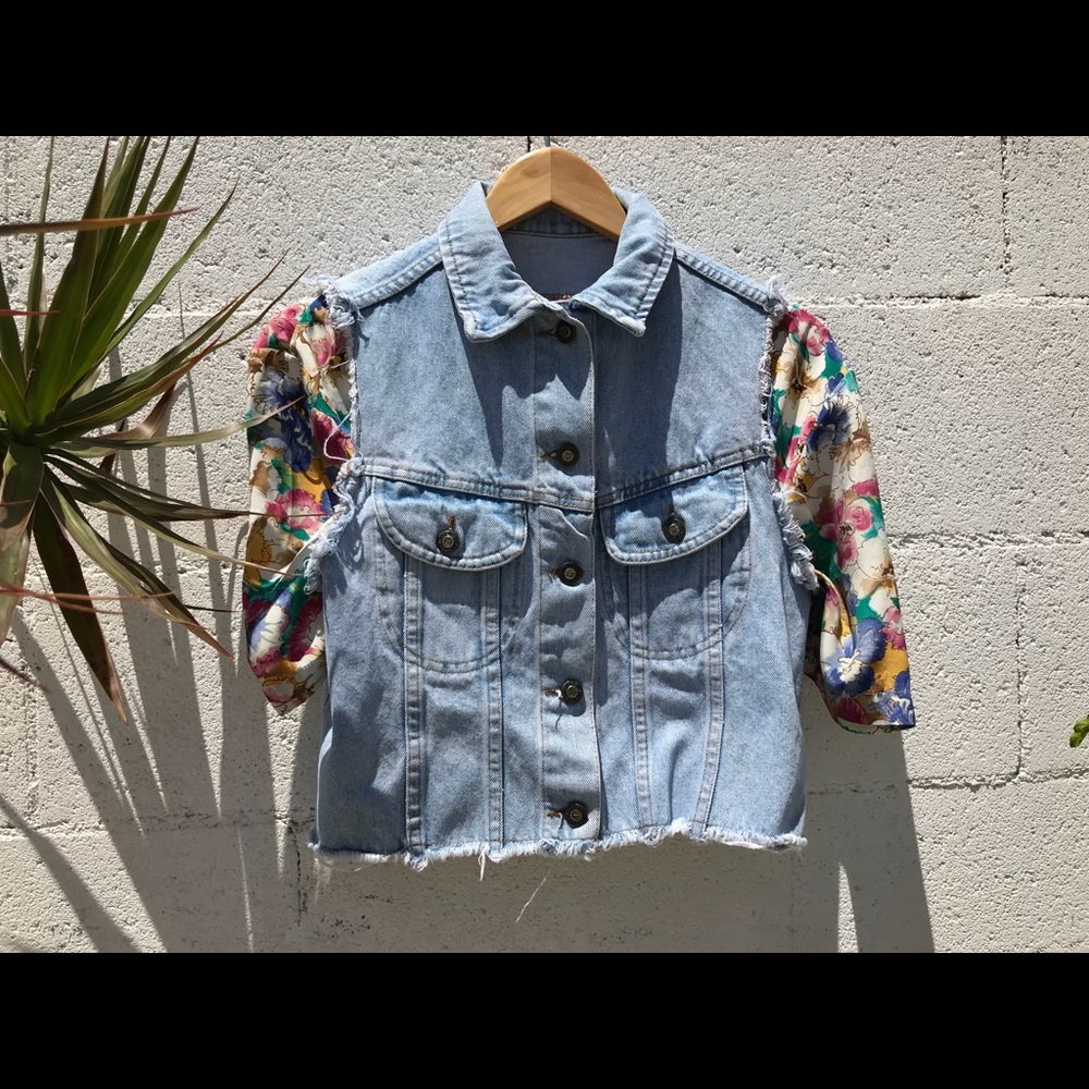 Authentic Express Vintage Jean Vest